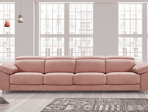 El Mundo Del Sofá sofá de color rosa